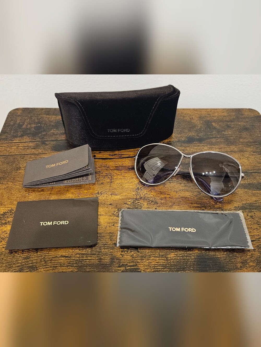 Tom Ford Francesca TF181 Butterfly Sunglasses